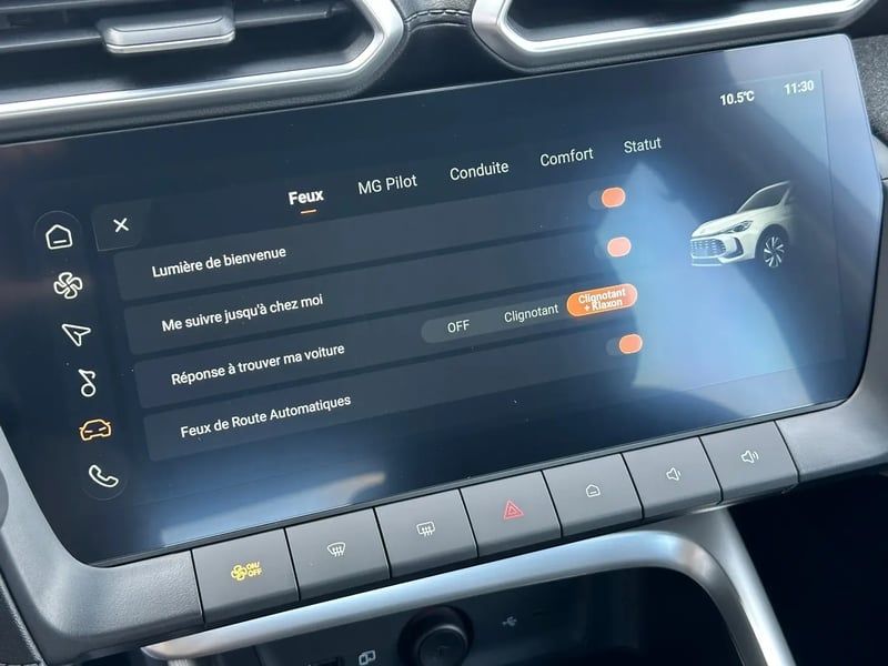 Photo de la voiture MG ZS 1.5 L Hybrid+ 197 ch Comfort