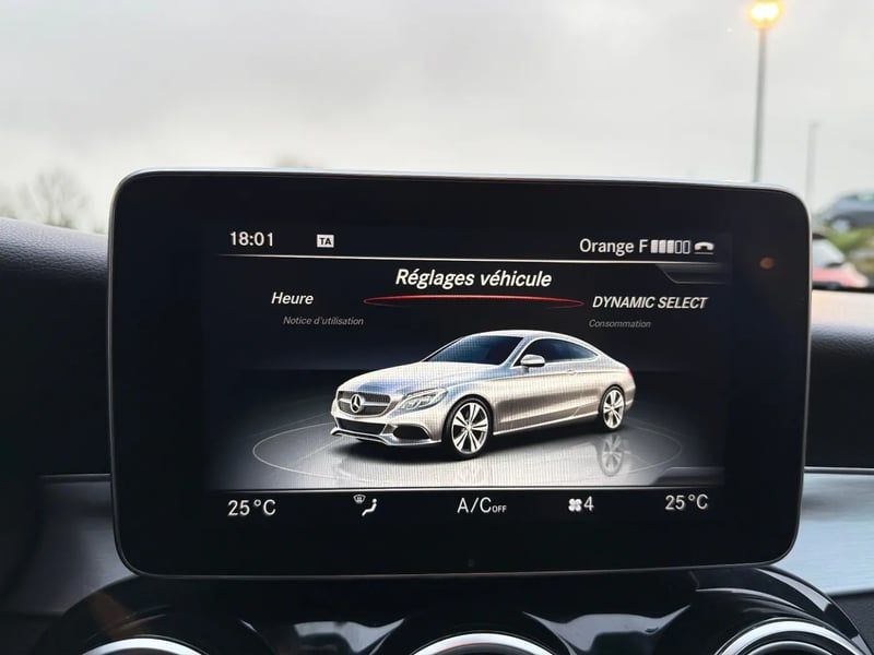 Photo de la voiture MERCEDES CLASSE C COUPE 220 d 9G-Tronic Sportline