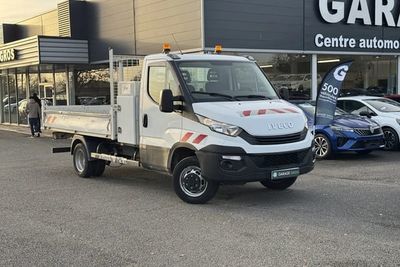 Photo de présentation de la voiture IVECO DAILY CHASSIS CABINE CAB 35 C 15H EMP 3750 QUAD-LEAF BVM6